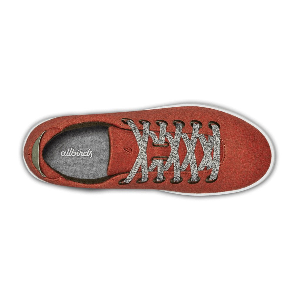 Allbirds Men\'s Sneakers Red - Wool Pipers - 94316DQML